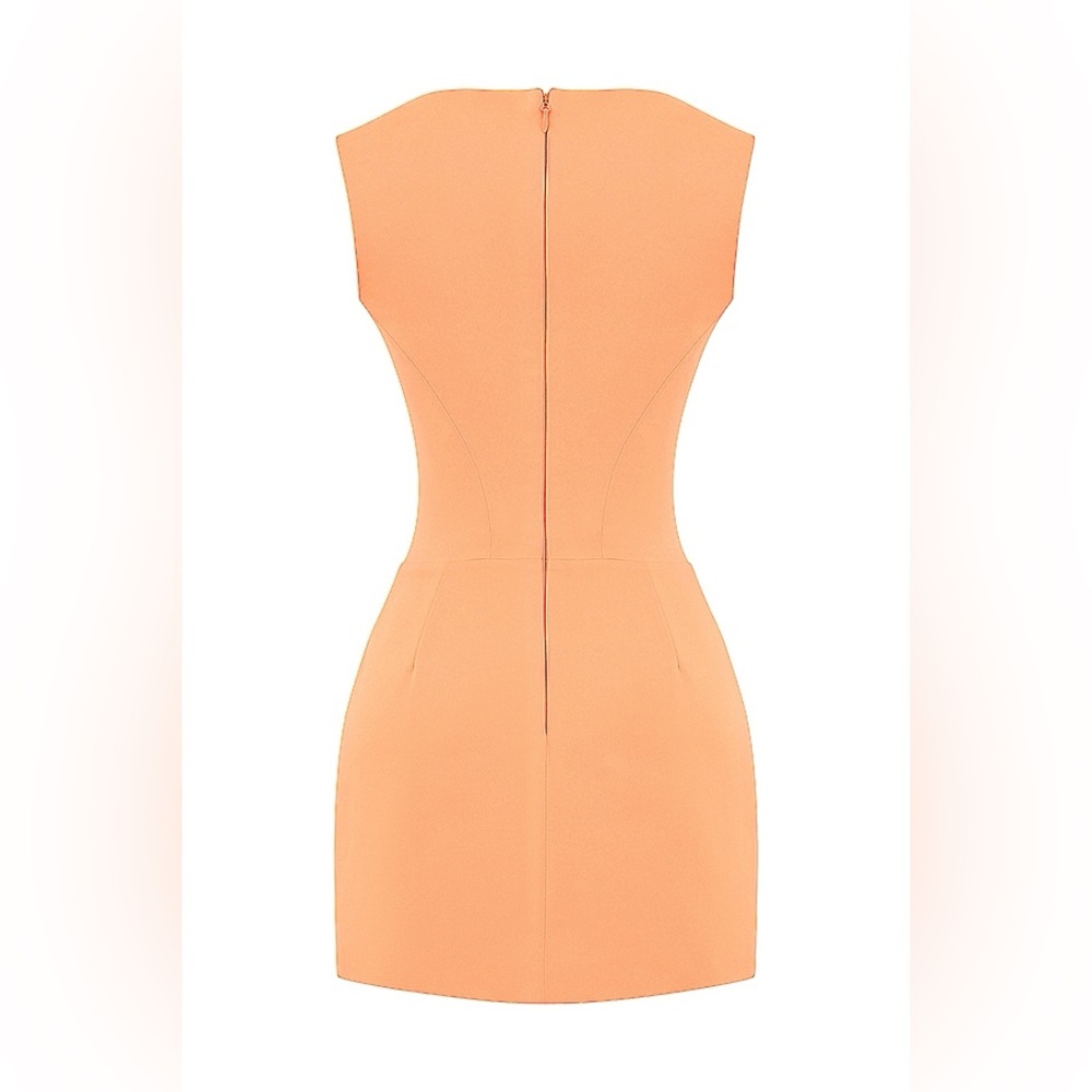 HOUSE OF CB ENYA APRICOT CORSET MINI DRESS, Size Small, $225 - Picture 13 of 17